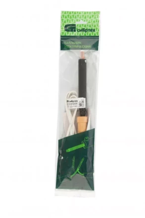 Паяльник электрический Сибртех ЭПСН-03-80/220, деревянная ручка, Россия, 91310 купить в Нягани