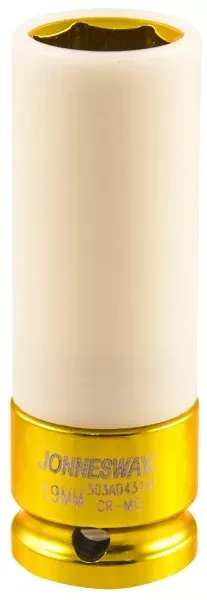 Головка ударная шестигранная 1/2" М19  для л/с дисков S03АD4319 Jonnesway 99428