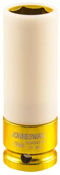 Головка ударная шестигранная 1/2" М19  для л/с дисков S03АD4319 Jonnesway 99428 купить в Нягани