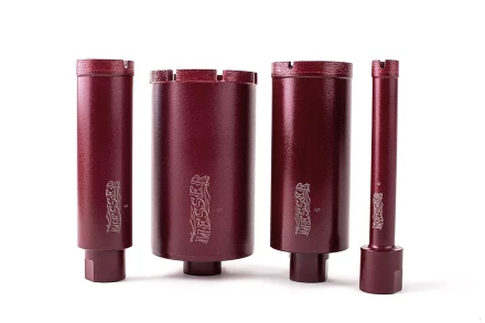 Сегментная алмазная коронка MESSER REDLINE по граниту диаметр 18 мм длина 100 мм купить в Нягани