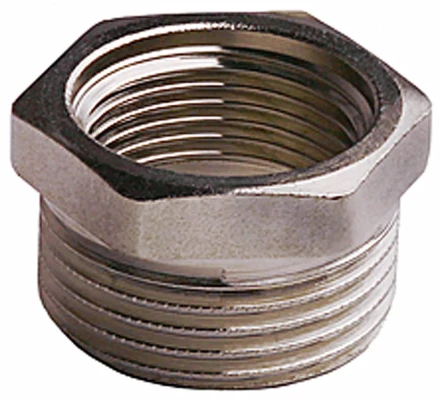 Футорка GENERAL FITTINGS никелированная латунь, 1/2&quot; х 3/8&quot; 51081-1/2-3/8 купить в Нягани