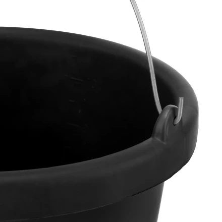 Ведро строительное пластмассовое Сибртех 81480, 20 л, высокопрочное с носиком купить в Нягани