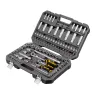 Набор инструментов Denzel 15814, 1/2", 1/4", CrV, S2, пластиковый кейс, 109 предметов купить в Нягани