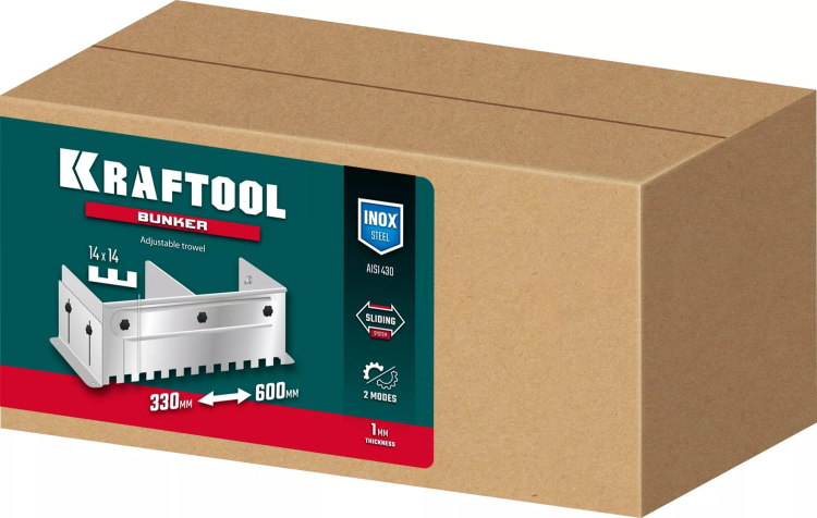 Раздвижная гребенка KRAFTOOL 0808-14 купить в Нягани