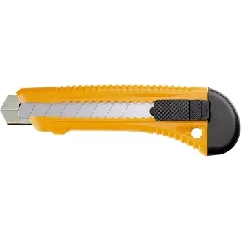 Нож,18 мм, выдвижное лезвие, металлическая направляющая  SPARTA 78973 купить в Нягани