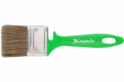 Кисть флейцевая "РАБОТЫ ПО ДЕРЕВУ"  50*12 мм  MATRIX Color Line 83373