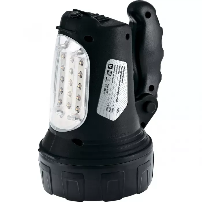 Фонарик поисковый, многофункциональный, аккумуляторный,1+ 15 LED , Stern 90534 купить в Нягани