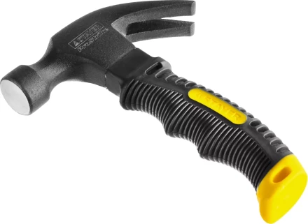 Молоток-гвоздодер &quot;COMPACT&quot; укороченный с фиберглассовой рукояткой, 225г, STAYER Professional 2026-225 купить в Нягани