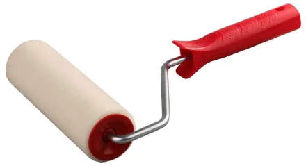 Валик ЗУБР &quot;ЭКСПЕТ&quot; &quot;ВЕЛЮР&quot;, 100% шерсть, ворс 4мм, ручка 8мм, d=48/250мм 03533-25 купить в Нягани