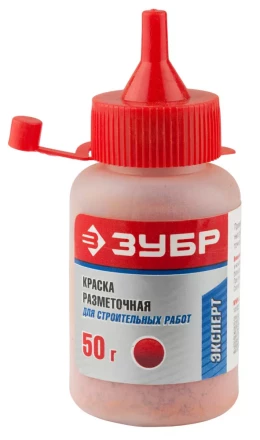 Краска ЗУБР разметочная для строительных работ, красная, 50г 4-06405-2_z01 купить в Нягани
