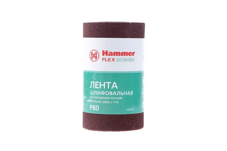 Лента шлифовальная в рулоне HAMMER Flex  216-012 купить в Нягани