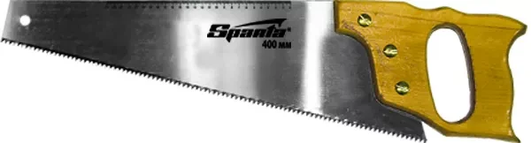 Ножовка по дереву 500 мм 7-8 ТРI каленый зуб линейка деревянная рукоятка SPARTA 231895 купить в Нягани