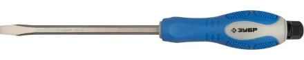 ЗУБР &quot;ЭКСПЕРТ&quot; АВТО. Отвертка ударная, сквозной Cr-Mo стержень с усилителем под ключ, двухкомп. рукоятка, SL 25271-8.0-150 купить в Нягани
