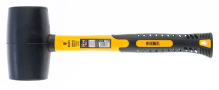 Киянка резиновая, 32 oz, черная резина, фибергласовая рукоятка// Denzel 7711194 купить в Нягани