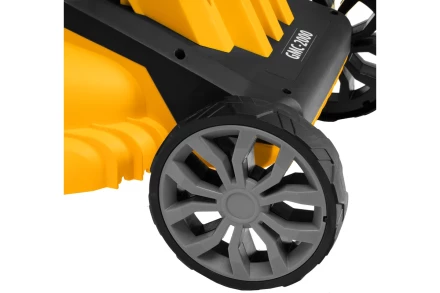 Газонокосилка электрическая GMC-2000, шир. 44см, 2000 Вт, 6 уров., травосб. 45 л// Denzel купить в Нягани