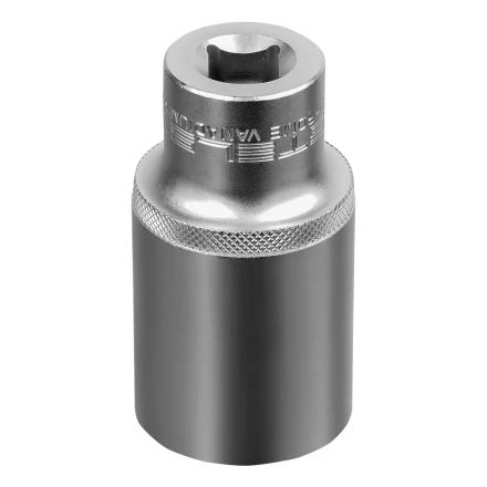 Головка торцевая удлиненная, 30 мм, шестигранная, CrV, под квадрат 1/2 Stels 13885 купить в Нягани