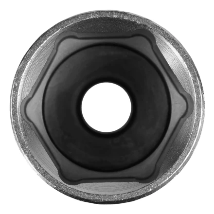 Головка торцевая удлиненная, 30 мм, шестигранная, CrV, под квадрат 1/2 Stels 13885 купить в Нягани