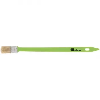 Кисть радиаторная 25 мм натуральная щетина пластиковая ручка Сибртех 83855 купить в Нягани