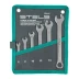 Набор ключей комбинированных Stels 6-17 мм, 6 шт., CrV, матовый хром, 15442 купить в Нягани