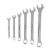 Набор ключей комбинированных Stels 6-17 мм, 6 шт., CrV, матовый хром, 15442 купить в Нягани
