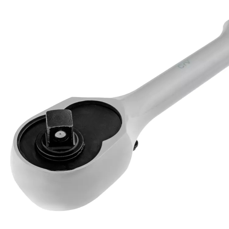 Ключ-трещотка 1/4" Gross 14050, CrV, 120 зубьев, цельнометаллический, хром купить в Нягани