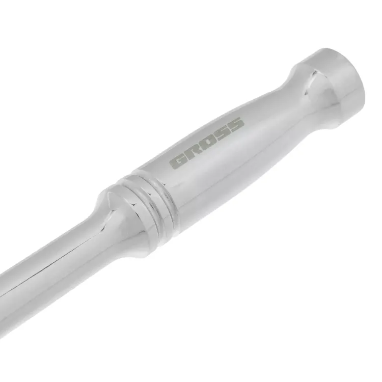 Ключ-трещотка 1/4" Gross 14050, CrV, 120 зубьев, цельнометаллический, хром купить в Нягани