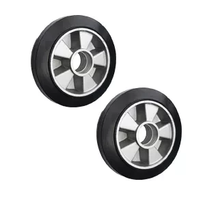 Колесо резиновое 180х50 мм без подшипника для тележек гидравлических BF/BF-III/DF-III/RHP/AC/DF/CW2 1000300 купить в Нягани