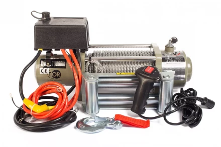 Лебедка автомобильная TOR ЛА S10000 г/п 4536 кг 28 м 24V 1141005 купить в Нягани