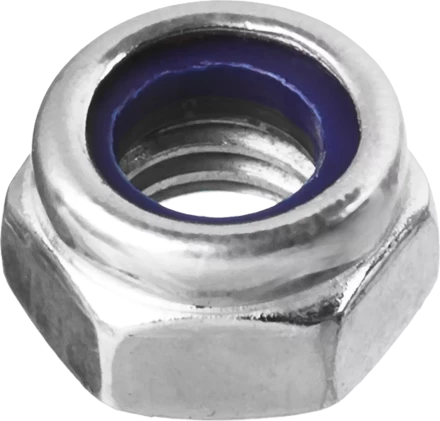 Гайки DIN 985 с нейлоновым кольцом пакет серия ЭКСПЕРТ купить в Нягани