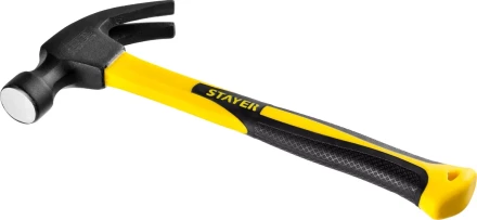 Молоток-гвоздодер &quot;Fiberglass&quot;, 680г, STAYER Professional 2026_z01 купить в Нягани