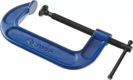 Струбцина  ЗУБР &quot;ПРОФЕССИОНАЛ&quot; тип &quot;G&quot;, корпус - ковкий чугун, 125мм 32245-125_z01 купить в Нягани