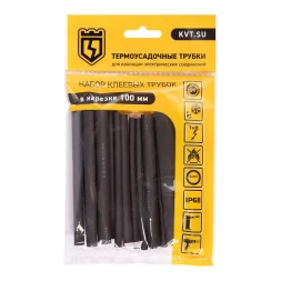 Набор термоусадочных трубок КВТ Квадро 12/3 (89783)