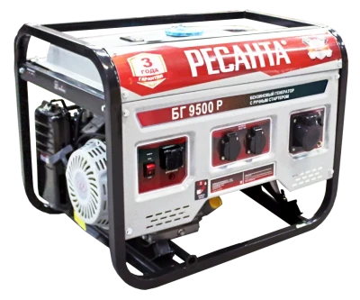 Бензогенератор Ресанта БГ 9500 Р