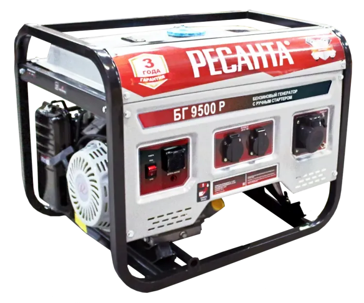 Бензогенератор  Ресанта БГ 9500 Р купить в Нягани