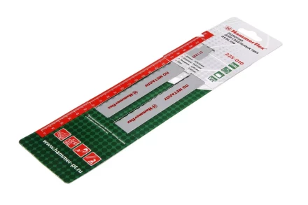 Полотно для сабельной пилы HAMMER 225мм, TPI 14, BIM, 2шт/уп (Flex 225-010) купить в Нягани