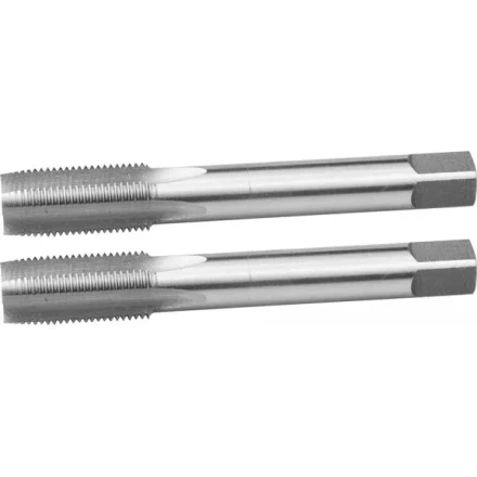 Метчики ЗУБР &quot;ЭКСПЕРТ&quot; машинно-ручные, комплектные для нарезания метрической резьбы, М14 x 1,5, 2шт 4-28007-14-1.5-H2 купить в Нягани