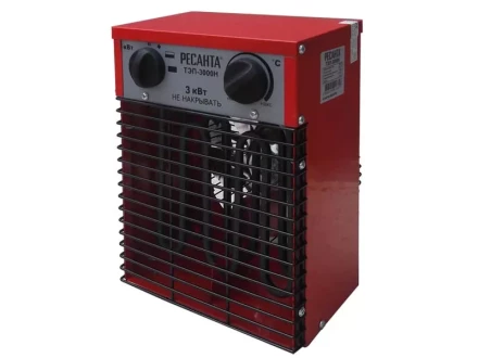 Тепловая пушка электрическая РЕСАНТА ТЭП-3000Н купить в Нягани