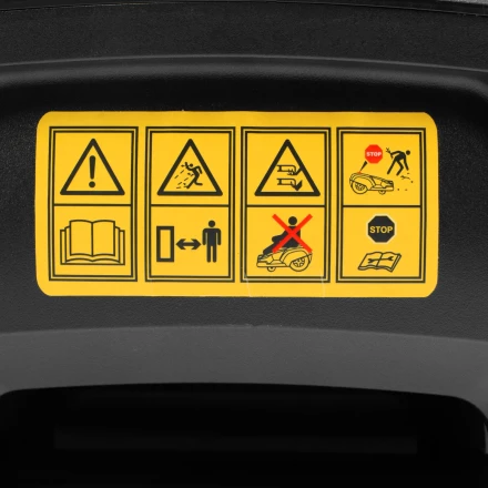 Робот-газонокосилка Grass Master 1000, ультразвуковой датчик, 3 Ач, LCD дисплей, Wi-Fi // Denzel купить в Нягани