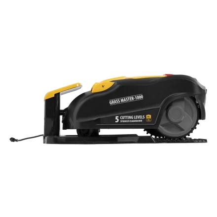 Робот-газонокосилка Grass Master 1000, ультразвуковой датчик, 3 Ач, LCD дисплей, Wi-Fi // Denzel купить в Нягани