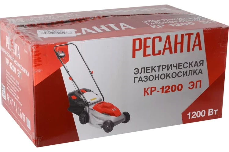 Электрическая газонокосилка Ресанта КР-1200 ЭП 70/4/15 купить в Нягани