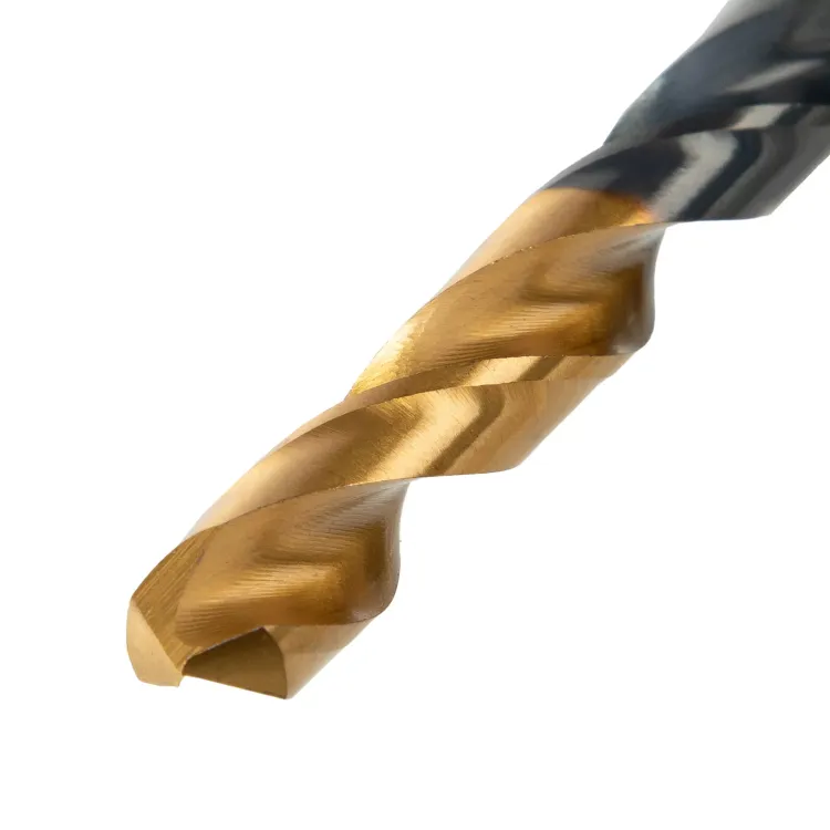 Набор сверл по металлу, 1-10 мм, HSS-Tin, Golden Tip, 19 шт Denzel 72321 купить в Нягани