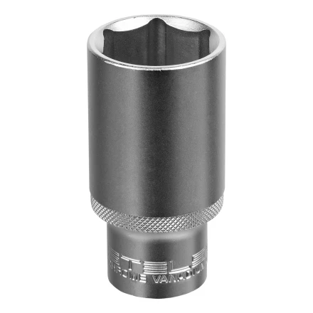 Головка торцевая удлиненная, 32 мм, шестигранная, CrV, под квадрат 1/2 Stels 13886 купить в Нягани