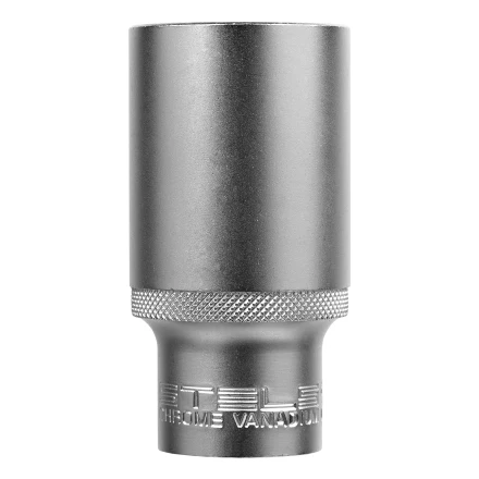 Головка торцевая удлиненная, 32 мм, шестигранная, CrV, под квадрат 1/2 Stels 13886 купить в Нягани