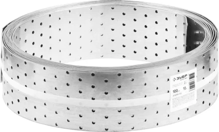 Перфорированная монтажная лента ЗУБР &quot;МАСТЕР&quot;, 100х2,00мм, 10м 310245-100 купить в Нягани