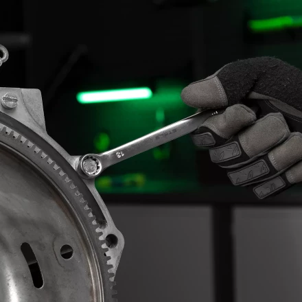 Набор ключей комбинированных Stels 6-19 мм, 8 шт., CrV, матовый хром 15443 купить в Нягани