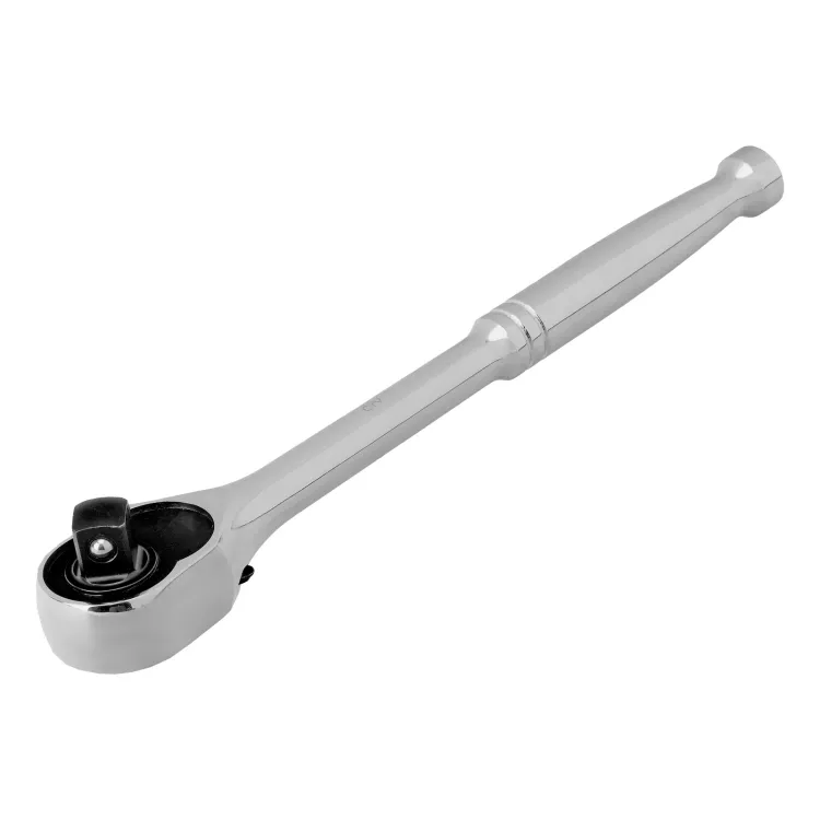 Ключ-трещотка 3/8" Gross 14051, CrV, 120 зубьев, цельнометаллический, хром купить в Нягани