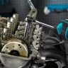 Ключ-трещотка 3/8" Gross 14051, CrV, 120 зубьев, цельнометаллический, хром купить в Нягани