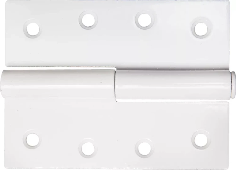 Петля дверная STAYER "MASTER" разъемная, цвет белый, левая, 100мм 37613-100-2L купить в Нягани