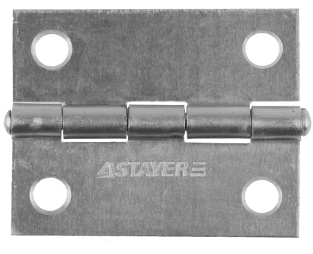 Петля дверная STAYER &quot;MASTER&quot; универсальная, цвет белый цинк, 50мм 37611-50-1 купить в Нягани