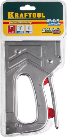 Стальной рессорный степлер 53(6-16мм)/300/500, KRAFTOOL 3180 купить в Нягани